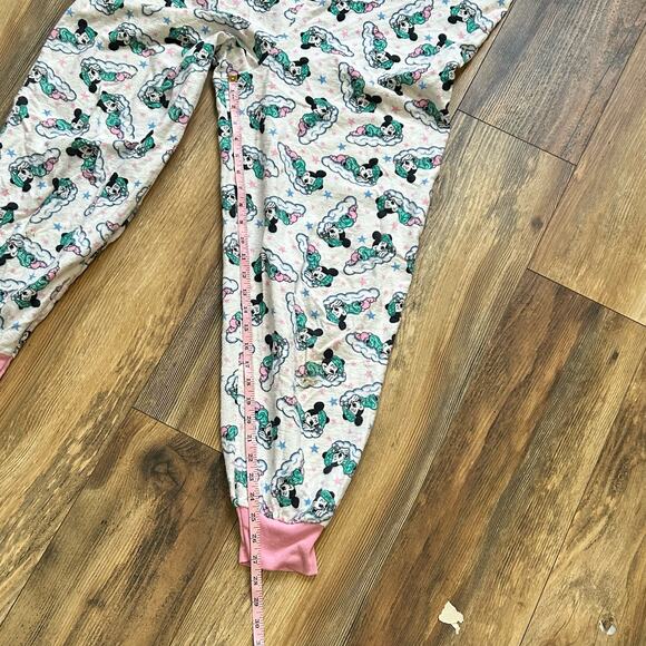 Vintage Disney Mickey Unlimited Pajamas Bodysuit One Piece Sleeping Mickey Small - Picture 13 of 13